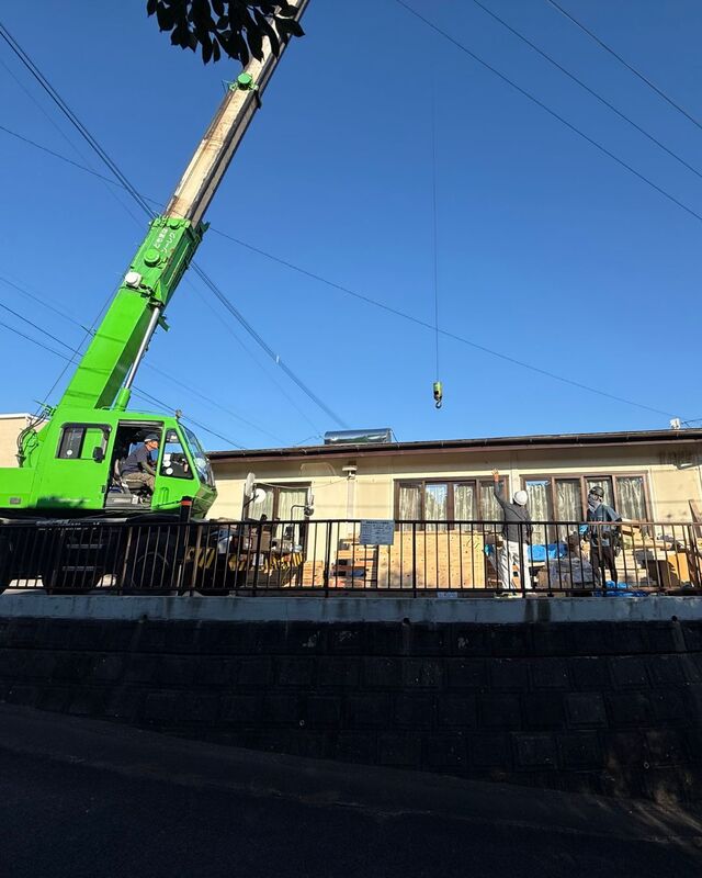 ８坪のお家ができるまで④